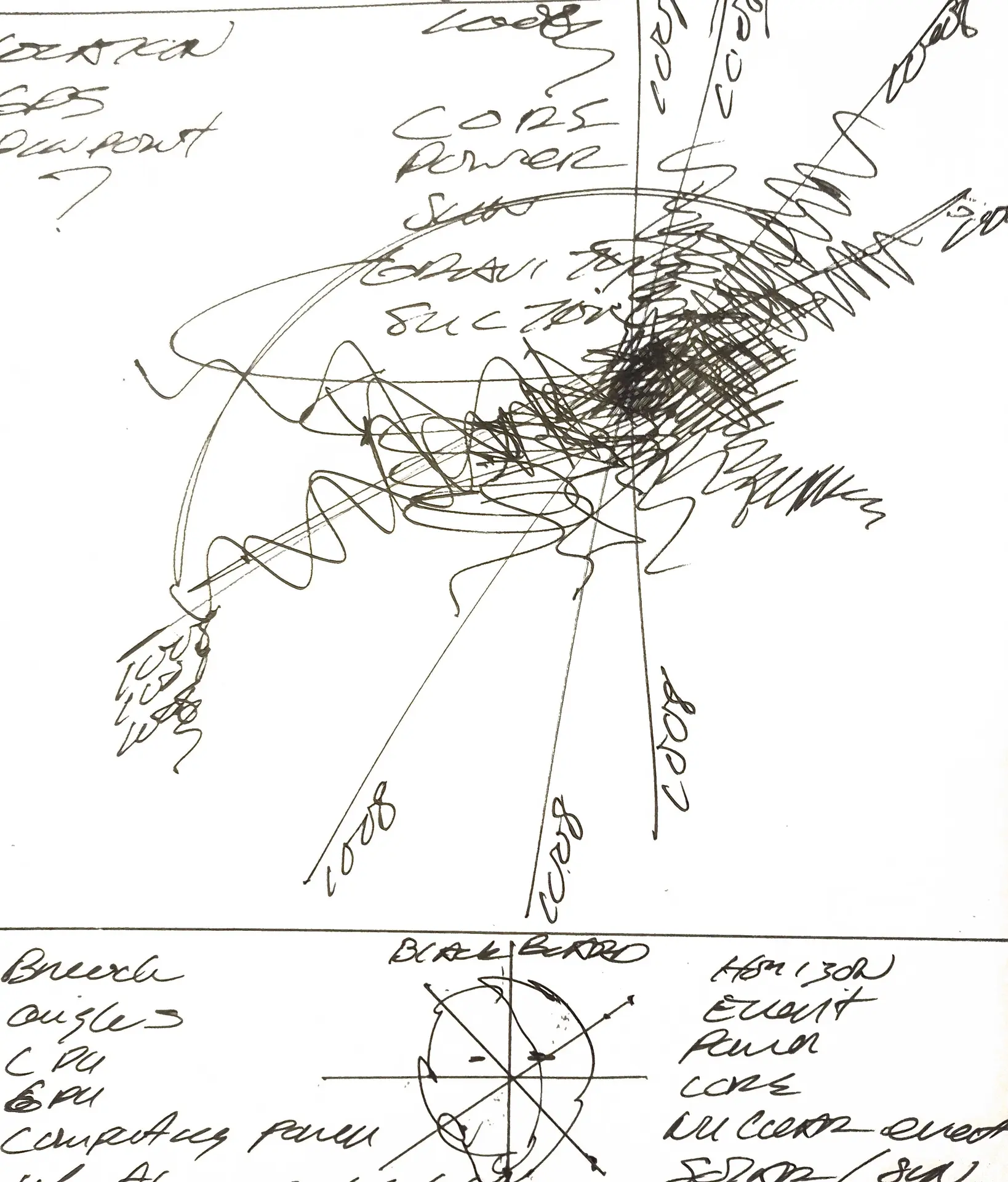 Remote Viewing Sketch 008
